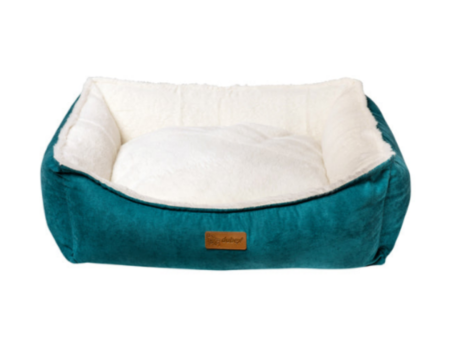 Feline Go Foam Rectangular Bed Turquoise 70cm For Cheap