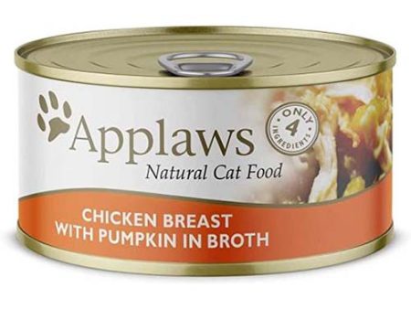 Applaws Cat Chicken & Pumpkin 70g tin For Discount