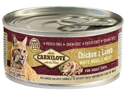 Carnilove Cat Chicken & Lamb 100g Tin Fashion