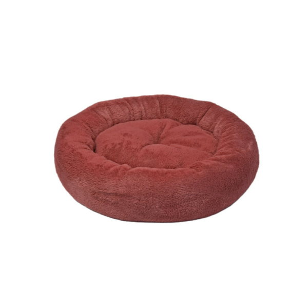 Feline Go Plush Round Bed Red 52cm For Sale