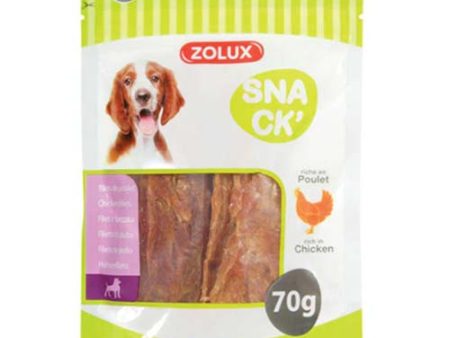 Zolux Dog Chicken Fillet Snacks 70g For Cheap