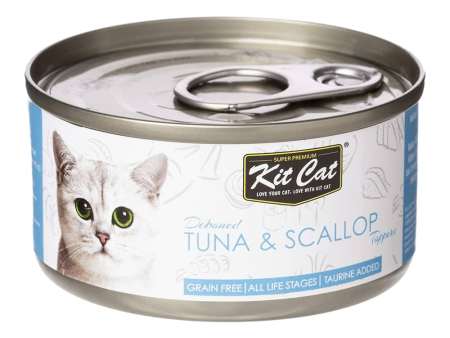 Kit Cat Deboned Tuna & Scallop 80g For Cheap