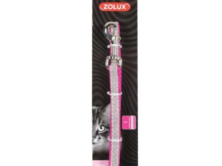 Zolux Pink Sparkly Nylon Cat Small Dog Lead Online