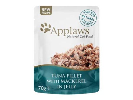 Applaws Cat Tuna & Mackerel in Jelly 70g Pouch Cheap