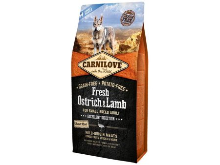 Carnilove Small Breed Dog Ostrich and Lamb 6kg Cheap