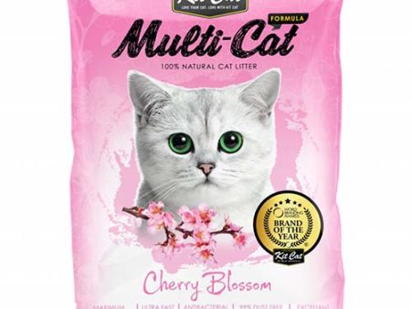 Kit Cat Multi-Cat Cherry Blossom 30L 20KG For Cheap