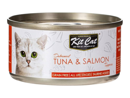 Kit Cat Deboned Tuna & Salmon 80g For Discount