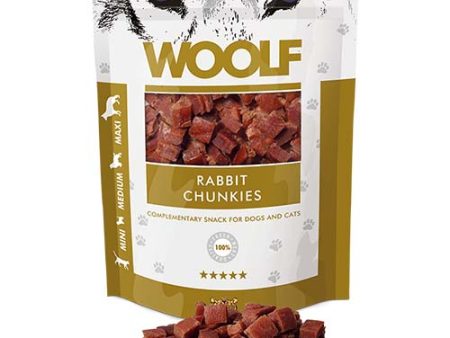 Woolf Rabbit Chunkies Treats 100g Cheap