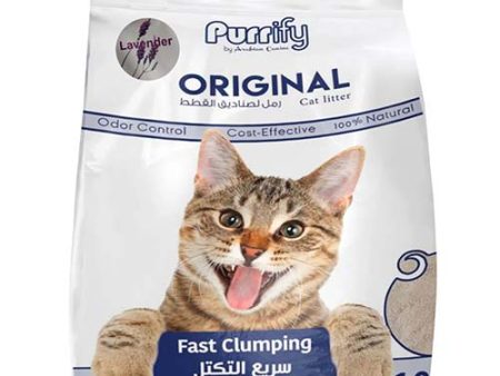 Purrify Lavender Clumping Cat Litter 10L Discount