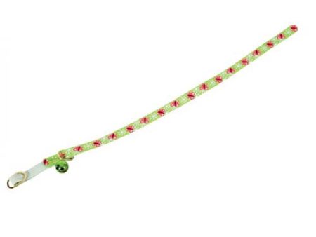 Zolux Butterfly Green Cat Collar with Bell For Sale