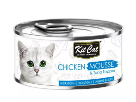 Kit Cat Kitten Chicken & Tuna Mousse 80g Fashion