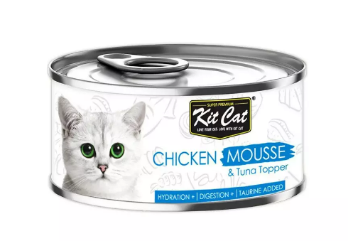 Kit Cat Kitten Chicken & Tuna Mousse 80g Fashion