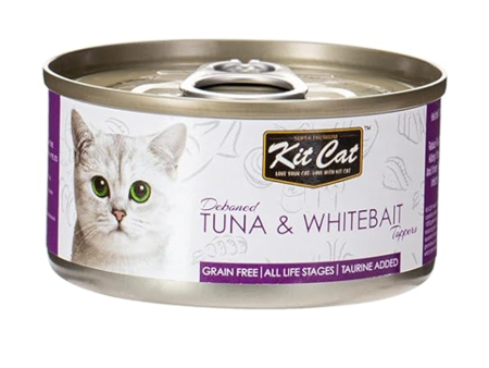 Kit Cat Deboned Tuna & Whitebait 80g Online