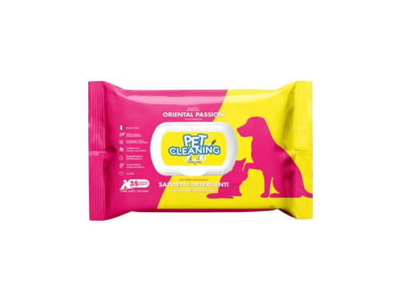 Pet Cleaning Wipes Oriental Passion 35 Wipes Online now