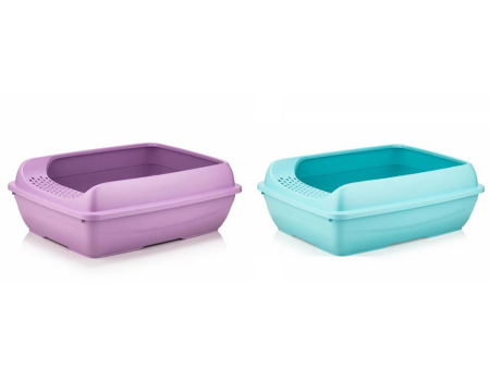 Litter Tray with Strainer 37.5x49.5x17.5cm Cheap