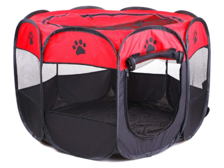 Pet Play Pen Red 97x38cm For Sale