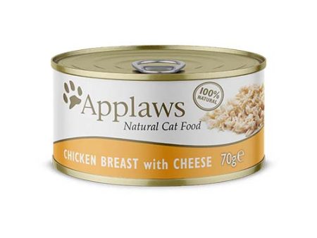 Applaws Cat Chicken & Cheese 70g tin Online Hot Sale