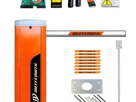 Kit Automazione Barriera Con Asta 2 Mt Automatica Stradale 230V Barra Elettrica For Discount